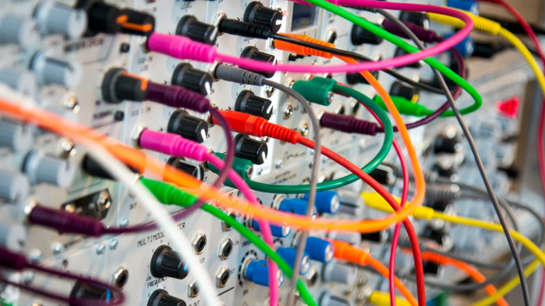 Sensor wires plugged into control board.